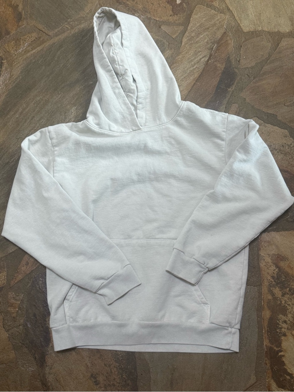 TALENTLESS Bone Cream Heavyweight Fleece Pullover Hoodie